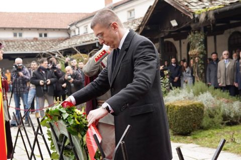 Мицкоски: Чествувањето на Гоце Делчев нека ни биде пример како треба да ја градиме нашата Македонија