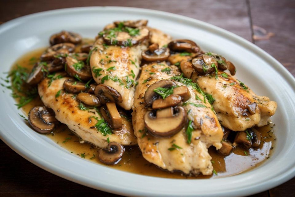Омилена опција за ручек или вечера: Подгответе пилешко во сос од печурки