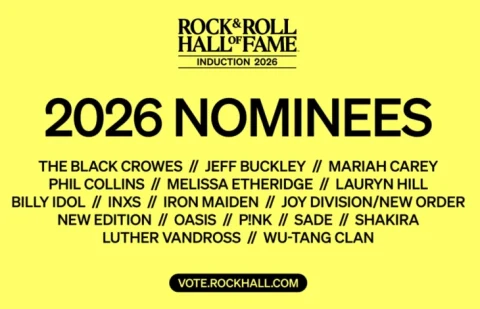 Објавена листата на можни нови членови на „Рокенрол куќата на славните“