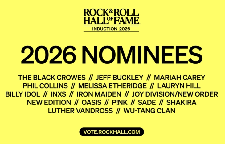 Објавена листата на можни нови членови на „Рокенрол куќата на славните“