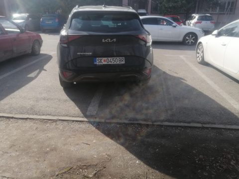 И официјално: Шампионка во најлошо паркирање во Македонија (ГАЛЕРИЈА)