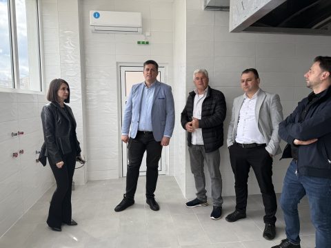 Завршија градежните работи на централната кујна при ЈОУДГ „Гоце Делчев“ во Општина Илинден