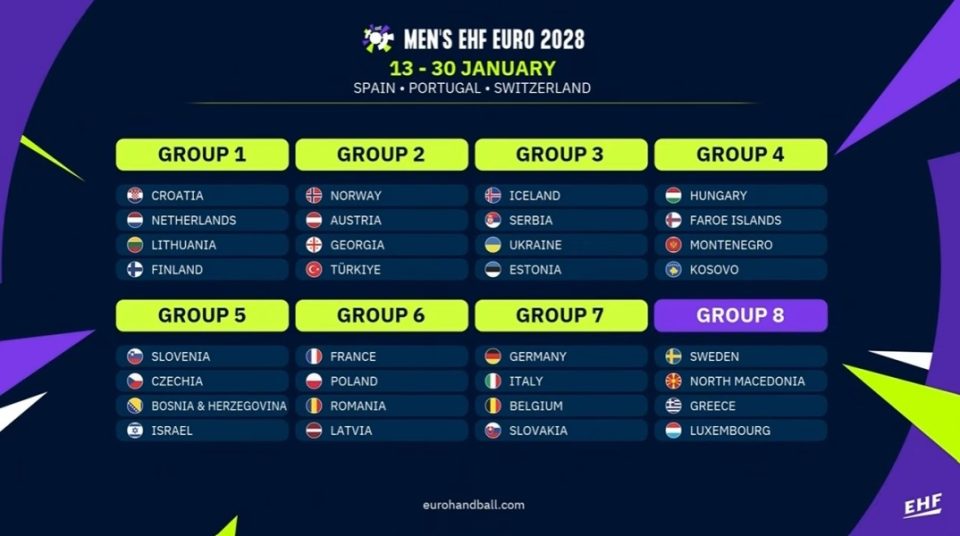 Македонија во група со Шведска, Грција и Луксембург