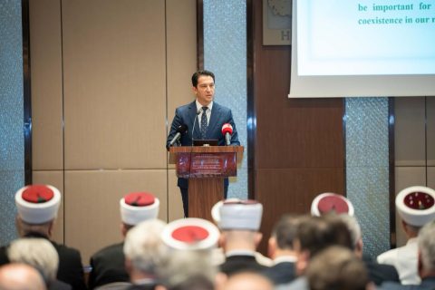 Беким Сали учествува на Самитот на верските заедници на Балканот