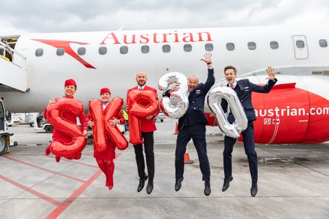 30 години од првиот лет Скопје-Виена