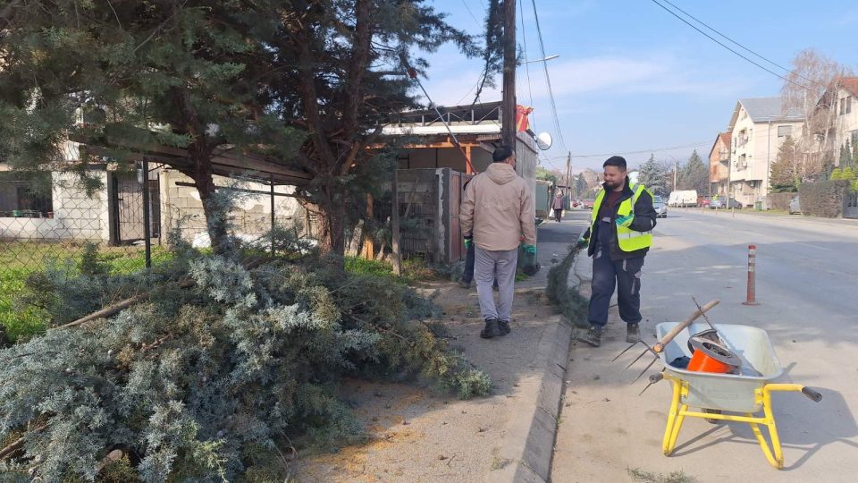 Интензивирани активности за пролетно уредување и модернизација на јавните површини во Ѓорче Петров