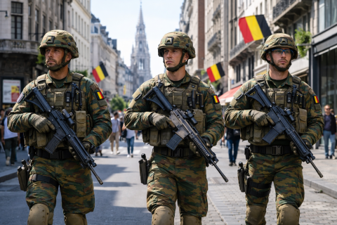 Белгија ги враќа воените патроли на улиците поради растечки безбедносни закани