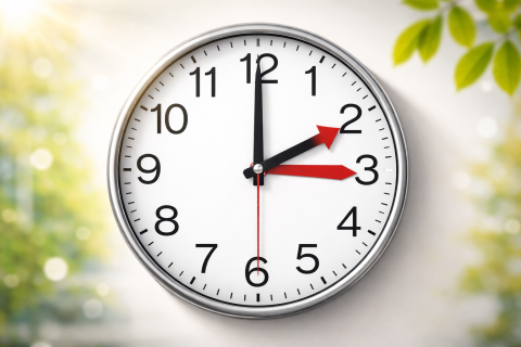 В недела часовниците се поместуваат еден час напред