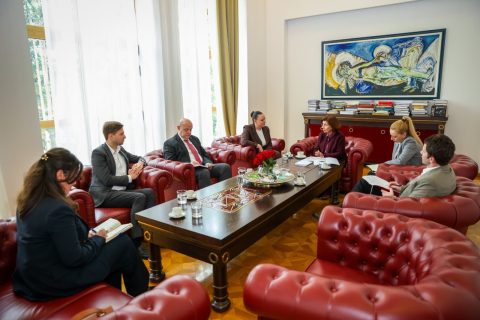 Сиљановска-Давкова оствари средба со претставници на ИНОВА