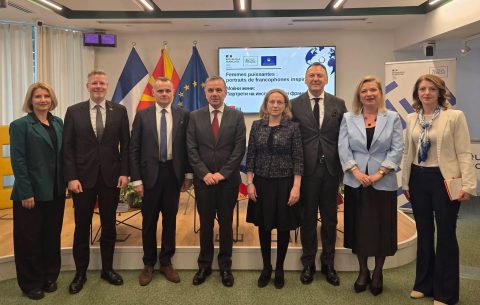 Заменик министерот, Зоран Димитровски, го отвори настанот по повод одбележувањето на месецот на Франкофонијата