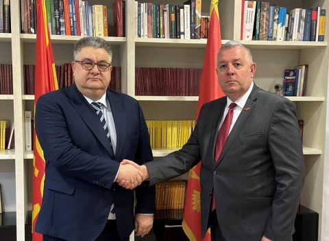 Минчев на средба со амбасадорот на Црна Гора