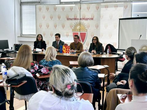 Митески: Аеродром е отворена за нови соработки што придонесуваат за поквалитетно образование на нашите ученици