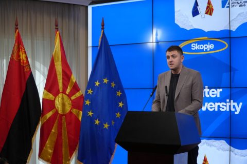 Попов: УМС повторно докажува дека е меѓународно етаблирана организација која Македонија ја прави епицентар на младинските случувања на европско и светско ниво