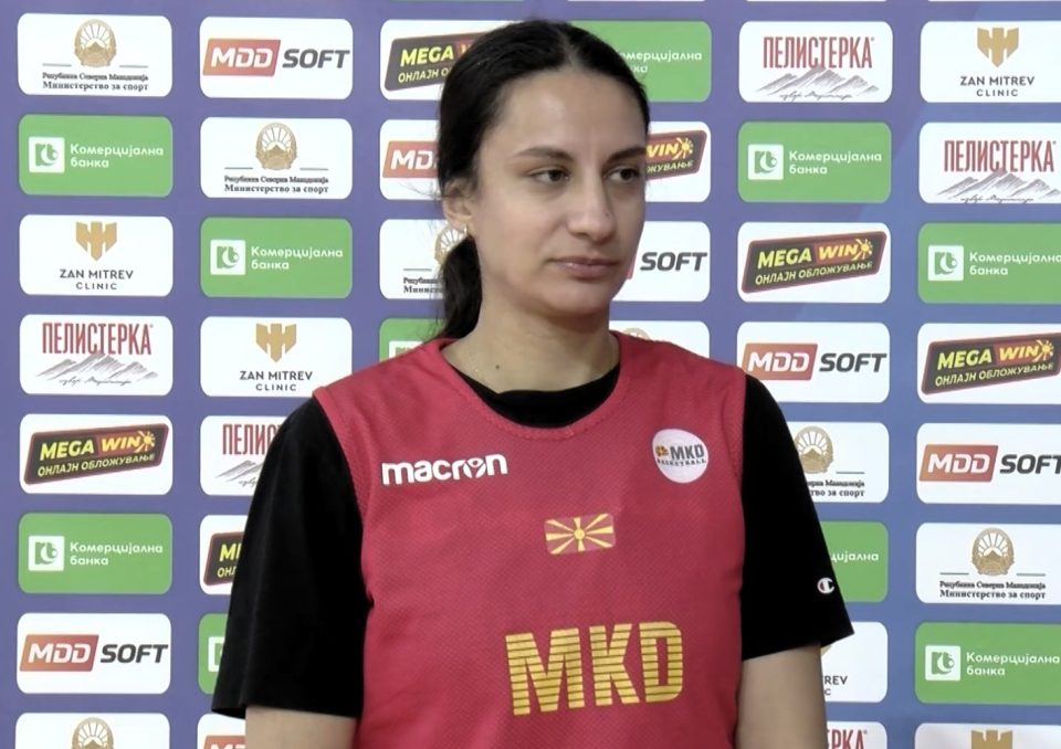 Стојановска: Како екипа треба да го дадеме максимумот