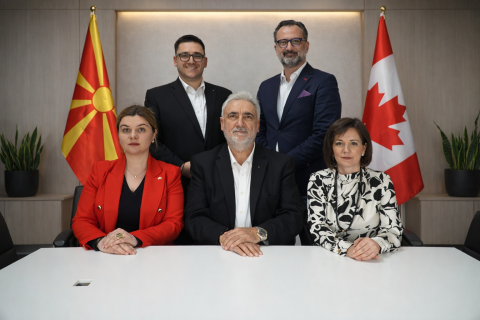 Првт состанок на Основачкиот одбор на Канадско – македонската Стопанска комора