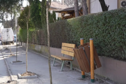 Засадени над 130 садници на булеварот „Трета МУБ“ во Куманово