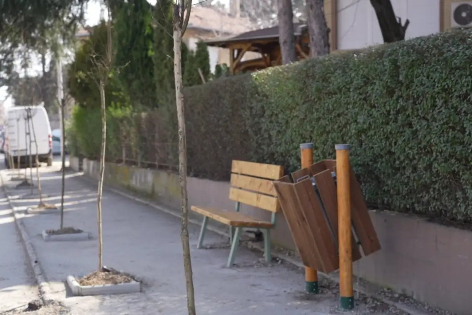 Засадени над 130 садници на булеварот „Трета МУБ“ во Куманово