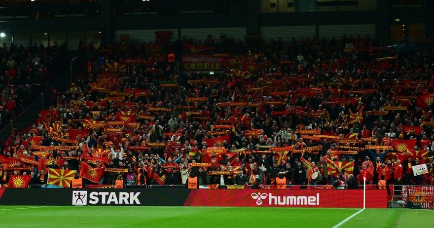 ФФМ до навивачите кои дојдоа во Копенхаген: Вашата поддршка е мотив!