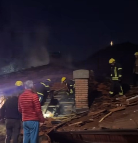 ВИДЕО: Голем пожар во познатиот штипски ресторан