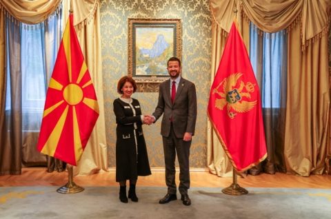 Црногорскиот претседател Милатовиќ во официјална посета на земјата