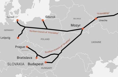 Пропадна состанокот во Брисел меѓу Украина, Унгарија и Словачка за нафтоводот „Дружба“