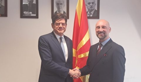 Јавниот обвинител Савески оствари средба со амбасадорот на ЕУ во Македонија