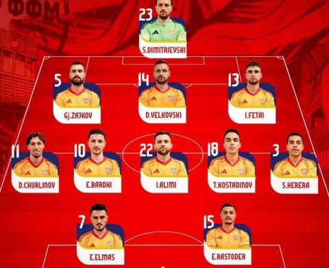 Седлоски со неколку измени во почетниот состав за дуелот со Ирска