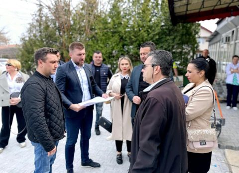 Трговскиот центар во Лисиче конечно добива нов, модерен и уреден изглед