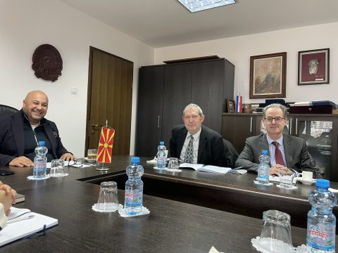 Нови активности за унапредување на соработката меѓу Уставниот суд и германската фондација ИРЗ