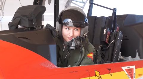 ВИДЕО: Принцезата Леонор успешно го изведе својот прв самостоен лет