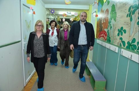 Прва сензорна соба во градинка во Кисела Вода, донација од градоначалникот Ѓорѓиевски и сопругата